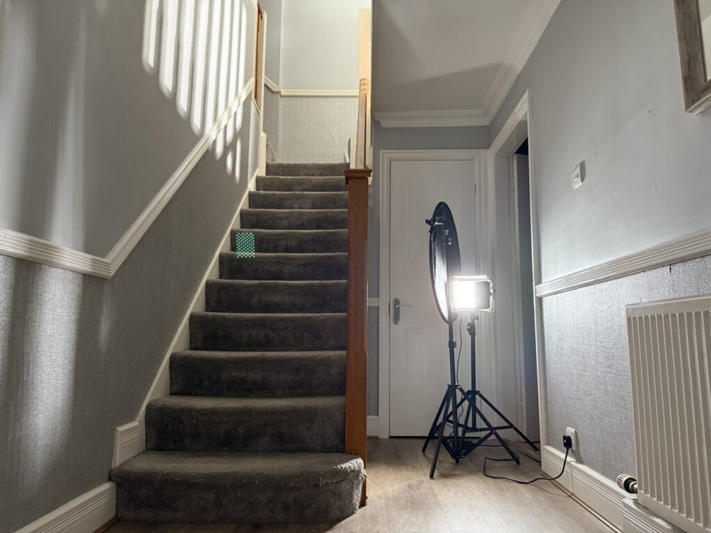 new winter studios - long lighting setup - ground floor fill